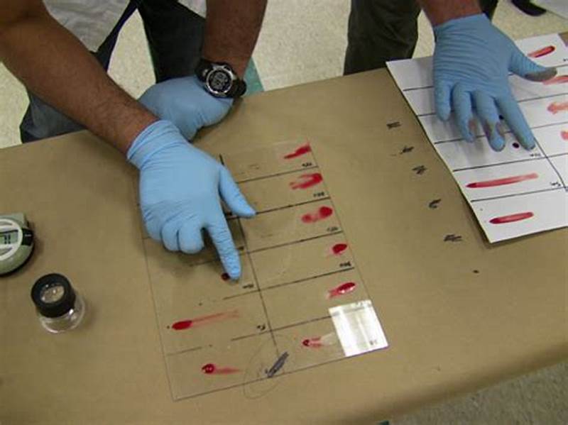 Blood Pattern Analysis In Forensic Science