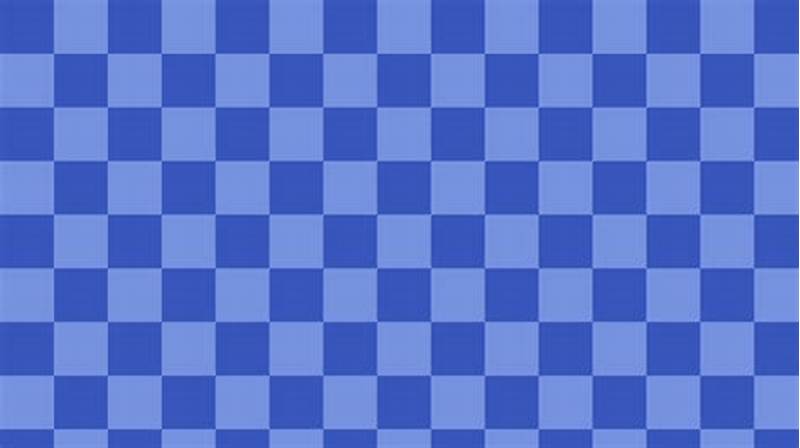 Blue Checker Pattern