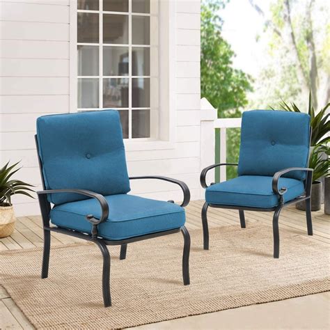 Blue-OutdoorPatio-Chairs