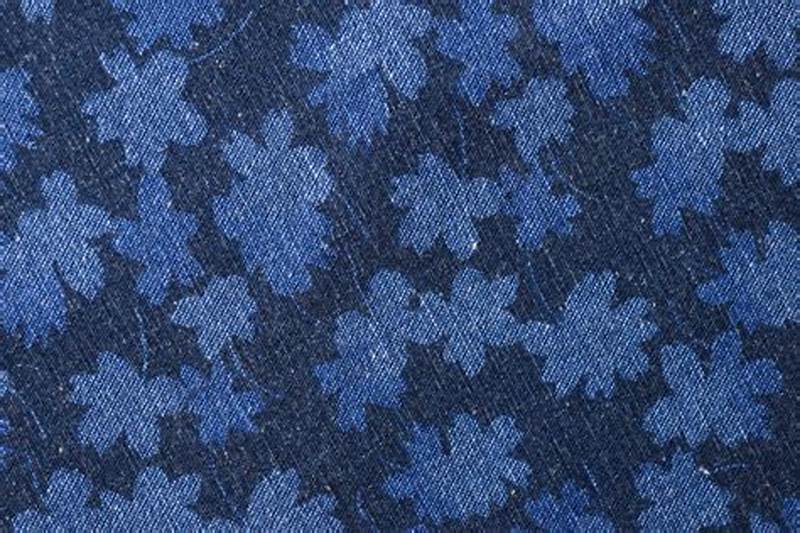 Blue Pattern Material