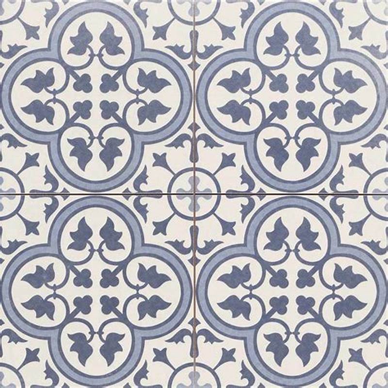 Blue Pattern Tile
