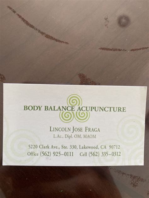 Body Balance Acupuncture Lincoln