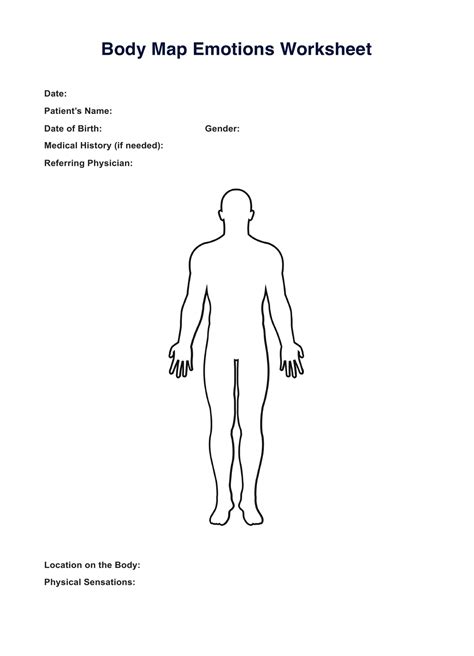 Body Map Template