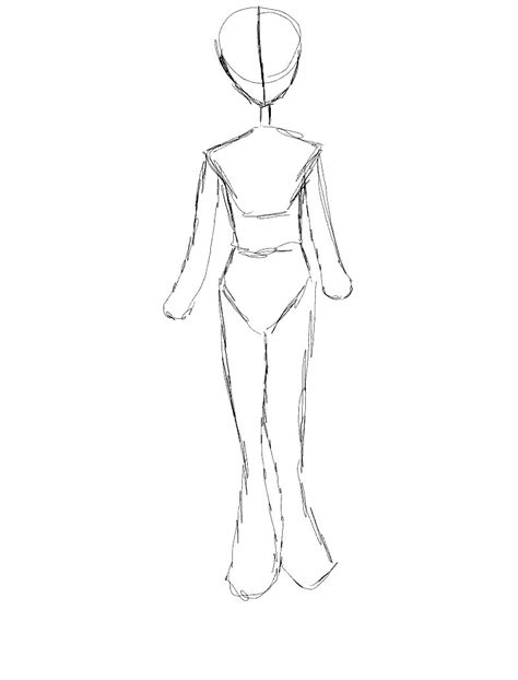 Body Templates Drawing