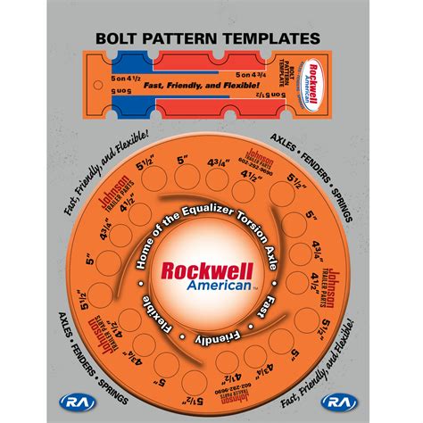 Bolt Circle Template