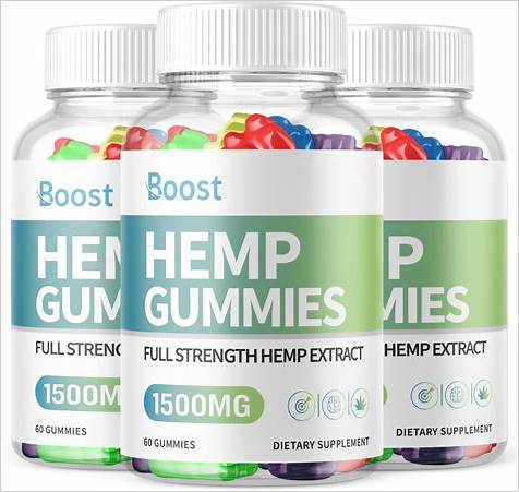 Boosting Wellness with Boost CBD Gummies Full Spectrum Hemp Extract