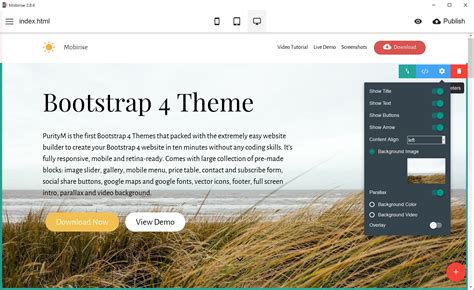 Bootstrap 4 Templates
