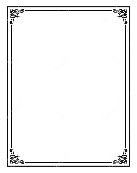 Border Templates For Word