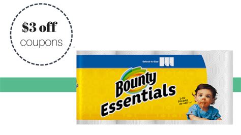 Bounty Coupons Printable