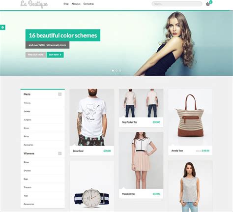 Boutique Website Templates