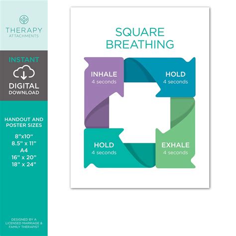 Box Breathing Printable