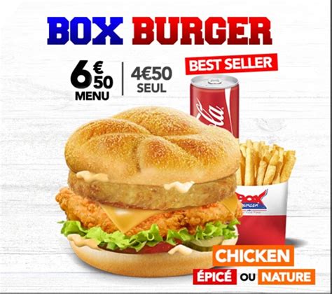 Box burger à Douai