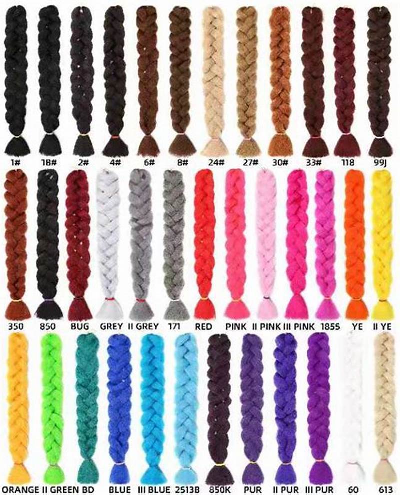 Braid Color Chart