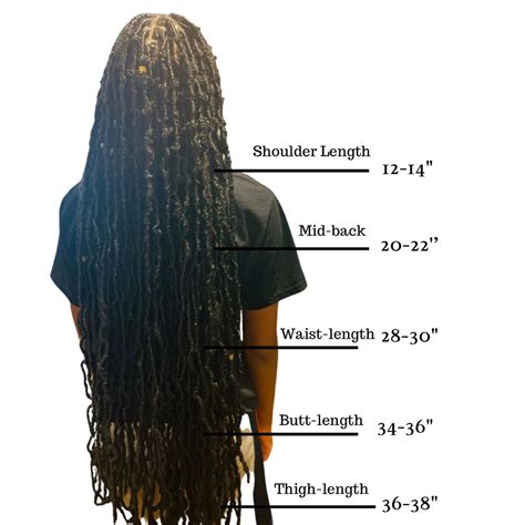 Braids Length Chart