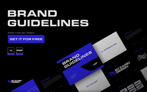 Brand Guidelines Template Free Download
