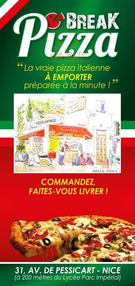 Break Pizza à Nice