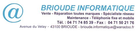 Brioude Informatique à Brioude