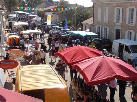 Brocante à Chevanceaux