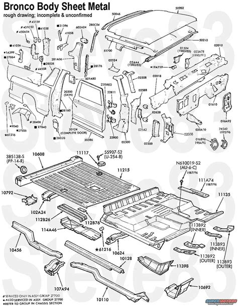 Bronco Parts Catalog