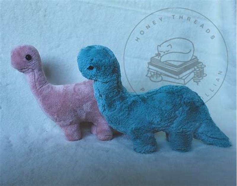 Brontosaurus Sewing Pattern
