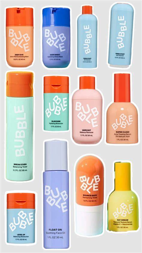 Bubble Skincare Printable