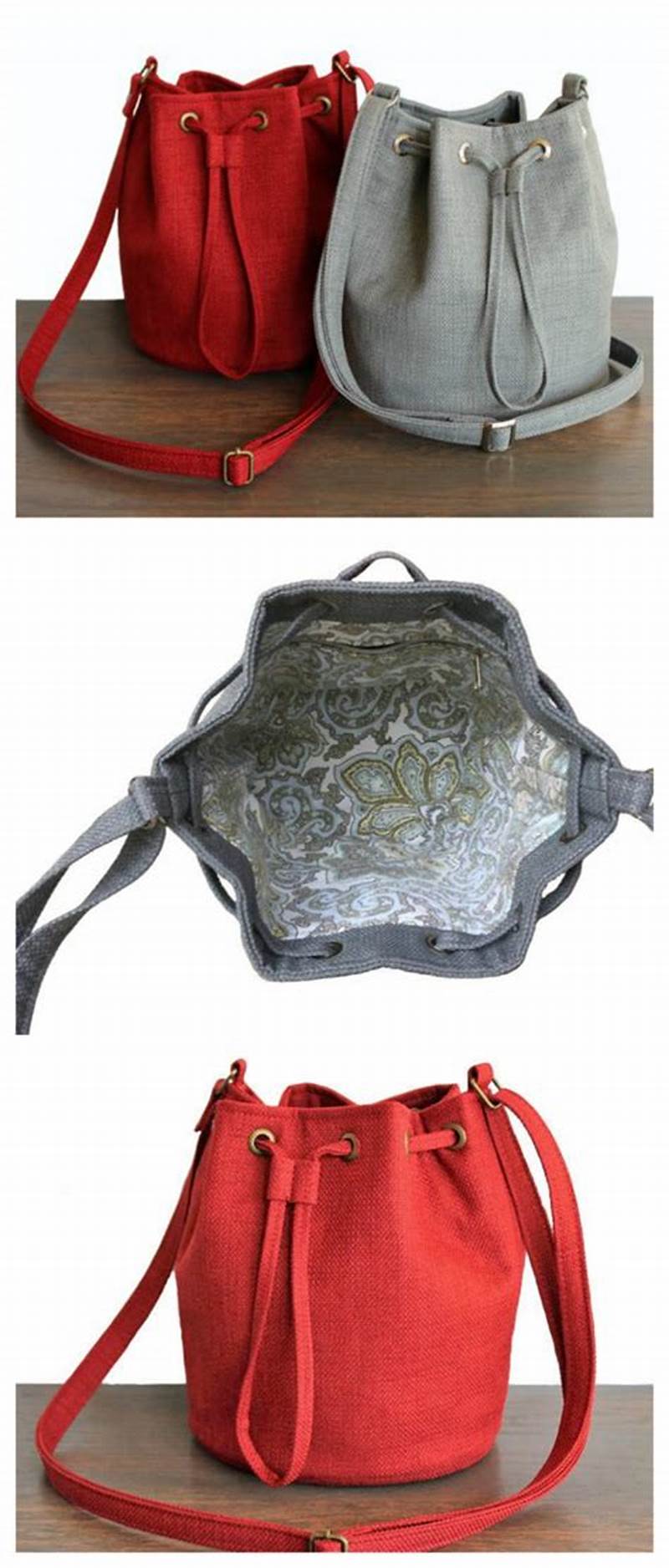 Bucket Handbag Pattern