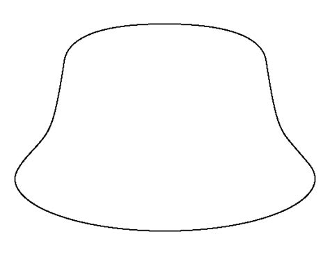 Bucket Hat Template