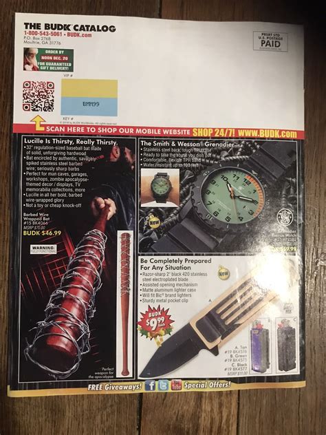 Budk Catalog Request