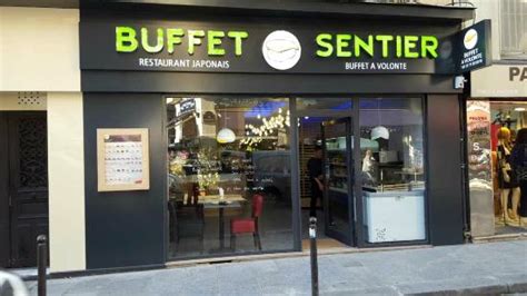 Buffet Sentier à Paris