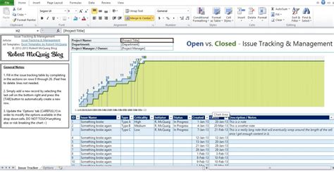 Bug-TrackingTemplate-Excel