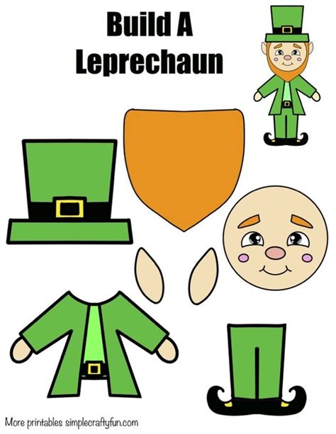 Build A Leprechaun Printable
