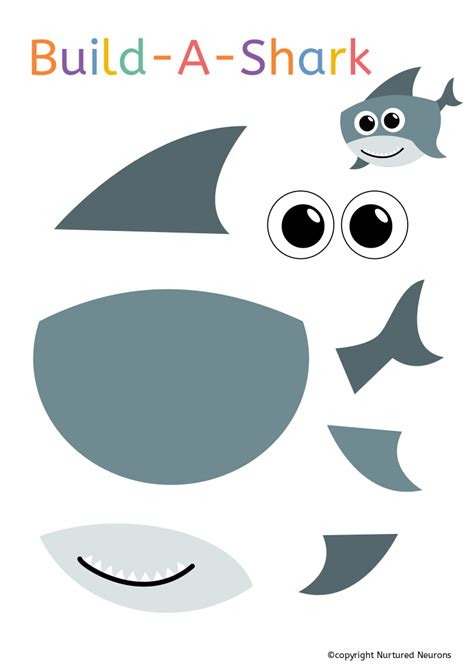 Build A Shark Printable
