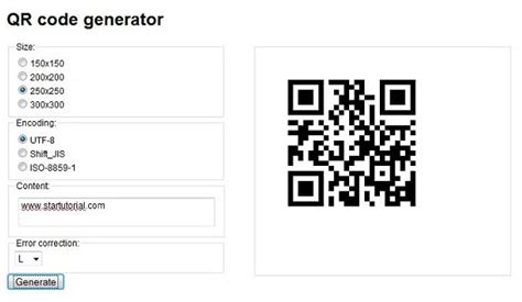 Build Your Own Qr Code Generator With Google Chart Api