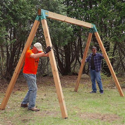 Build the Swing Set Frame
