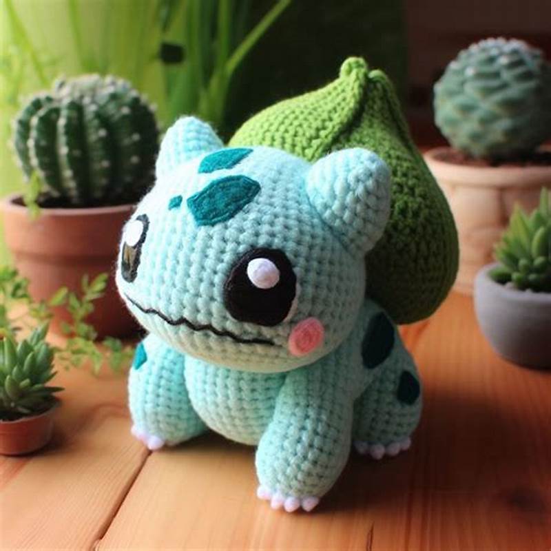 Bulbasaur Knitting Pattern