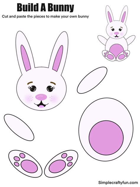 Bunny Craft Template
