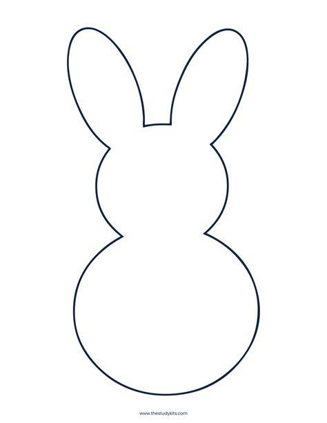 Bunny Print Template
