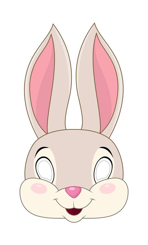 Bunny Printable Mask