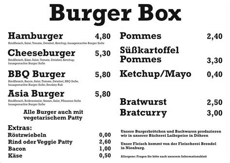 Burger Box Hanover