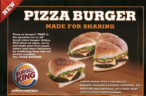Burger king pizza point