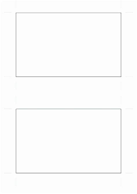 Business Card Template Blank