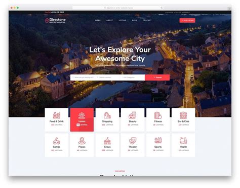 Business Directory Web Template