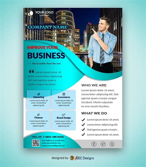 Business Flyers Templates Free