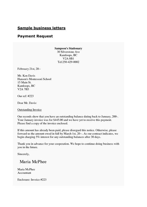 Business Letter Template With Cc