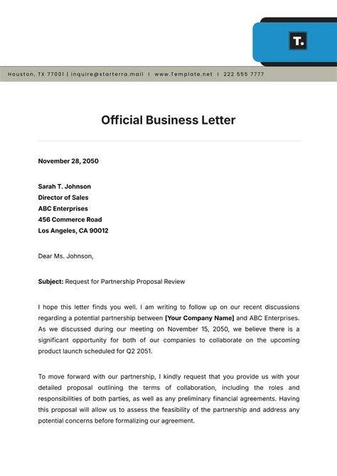 Business Letter Templates