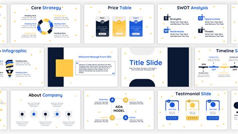 Business Presentation Ppt Templates