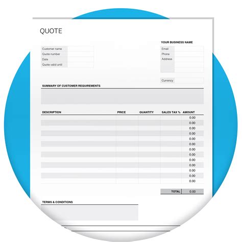 Business Quote Template