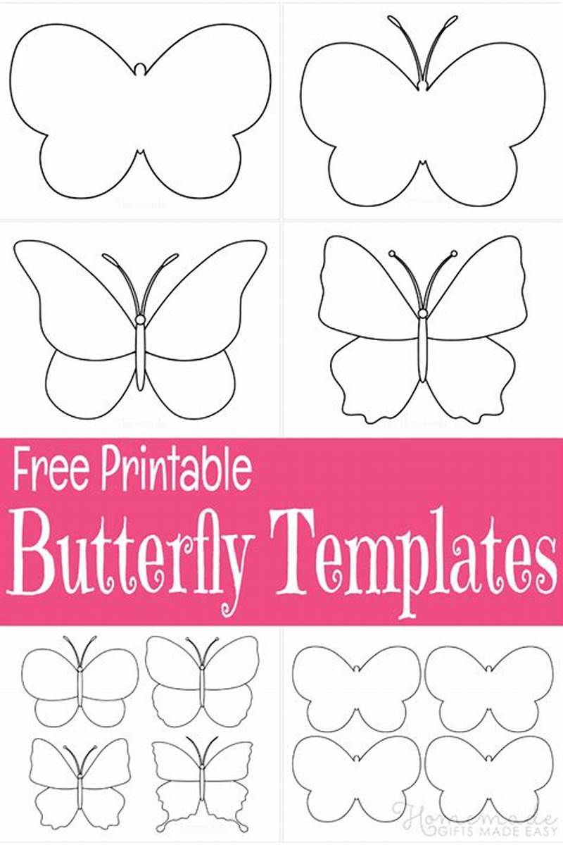 Butterfly Pattern Printable