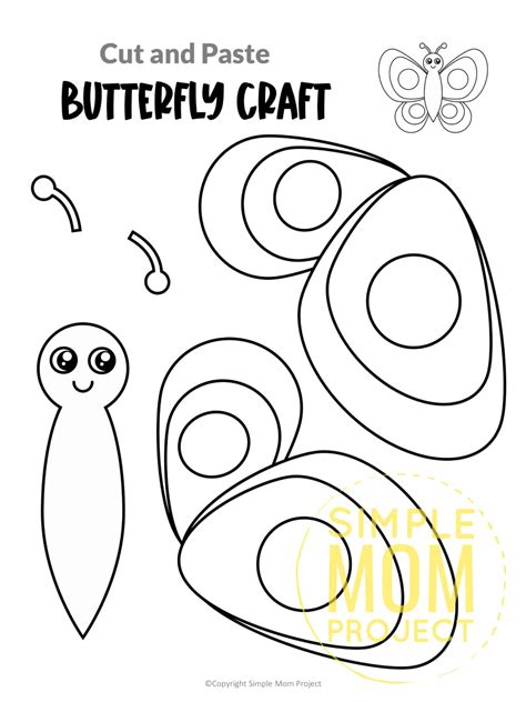 Butterfly Template Craft