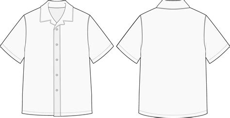 Button Up Shirt Template